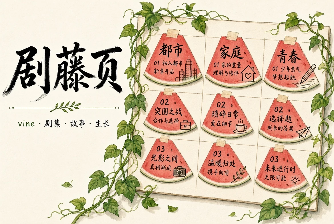 剧藤页主题图